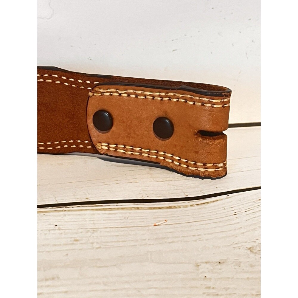 Calling All SHARONs. Ranch Pal Women’s Western Leather Belt Strap No Buckle - Picture 3 of 6